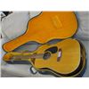 Image 1 : YAMAKI DELUXE 12 STRING ACOUSTIC GUITAR WITH ONLY 6 STRINGS IN CASE