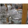 Image 2 : 2 SHELVES OF MISC GLASSWARE & CRYSTAL