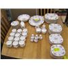 Image 1 : LARGE SET OF PETIT POINT ROYAL ALBERT DISHES