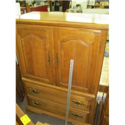 1 - 2 DRAWER, 2 DOOR ARMOIRE