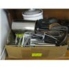 Image 1 : 1 BOX OF LARGE SILVERWARE