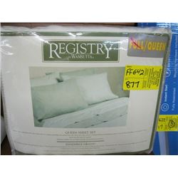 REGISTRY QUEENSIZE SHEET SET