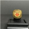 Image 1 : CHICAGO BULLS 1998 NBA WORLD CHAMPIONSHIP REPLICA RING
