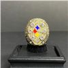 Image 1 : PITTSBURGH STEELERS 2008 NFL SUPERBOWL CHAMPIONSHIP REPLICA RING "ROETHLISBERGER"