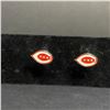 Image 1 : CUFFLINKS CINCINNATI REDS MLB