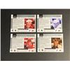 Image 2 : 4 JERSEY CARD LOT 2010/11 UPPER DECK HOCKEY SERIES 1