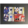 Image 1 : 4 JERSEY CARD LOT HOCKEY