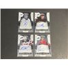 Image 1 : 4 AUTOGRAPHED HOCKEY CARDS