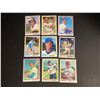 Image 1 : 9 CARD LOT 1978 BASEBALL CARD LOT