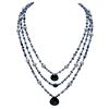 Image 1 : 285.00ct Multi-Stone Three Strands Necklace