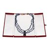 Image 3 : 285.00ct Multi-Stone Three Strands Necklace