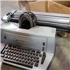 Image 3 : UNDERWOOD ELECTRIC TYPEWRITER AND 2 BOXES OF RECORDS