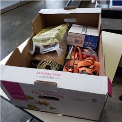 BOX OF TOOLS, WRATCHET STRAPS AND MORE