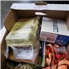Image 2 : BOX OF TOOLS, WRATCHET STRAPS AND MORE