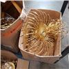 Image 2 : 4 boxes of decorative lighting glassware