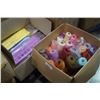 Image 1 : BOX OF MESH WRAP, EASTERN DECORATIONS, ETC