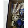 Image 2 : BOX OF WESTWARD SCREWDRIVERS, TAPS, NUT DRIVERS, WRENCHES, ETC