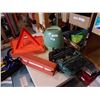 Image 1 : 2 SETS OF ROAD FLARES, SMITH CORONA ELECTRIC TYPEWRITER AND HAIR DRIER