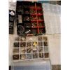 Image 2 : 4 HARDWARE ORGANIZERS WITH CONTENTS
