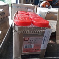 CASE OF 5X1/2" WOOD SCREWS