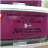 Image 2 : CASE OF 7/16" PANHEAD FRAMING SCREWS