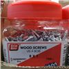 Image 2 : CASE OF 8 X 1 WOOD SCREWS