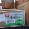 Image 2 : BOX OF 9/16 HEX HEAD DUCT SCREWS