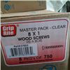 Image 2 : CASE OF 8X1 WOOD SCREWS