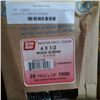 Image 2 : BOX OF 6X 1/2"WOOD SCREWS