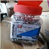 Image 2 : CASE OF 1 1/4" SHEET METAL SCREWS AND CASE OF  1 1/4" DRYWALL NAILS