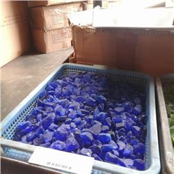 LOT OF PURPLE DECORATIVE ROCK