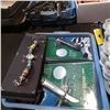 Image 2 : TWO TRAYS OF WORK GLOVES AND MULTITOOLS