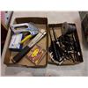Image 1 : LOT OF STAPLERS AND SOLDERING IRONS AND SOLDER