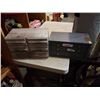 Image 1 : METAL AND WOOD ORGANIZERS