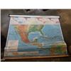 Image 1 : MEXICO CENTRAL AMERICA PULL DOWN SCHOOL MAP