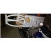 Image 2 : TOTE OF KITCHEN ITEMS, SHOE RACK