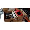 Image 1 : 2 BOXES WELDING MASK, ELECTRONICS, ESTATE GOODS
