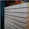 Image 2 : LOT OF 8 SLAT WALL BOARDS