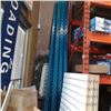 Image 1 : LOT OF 6 BLUE PALLET RACKING BARS