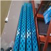 Image 2 : LOT OF 6 BLUE PALLET RACKING BARS