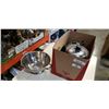 Image 1 : BOX OF POTS PANS, ETC
