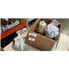 Image 1 : BOX OF TEAPOTS