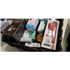 Image 4 : 2 TRAYS OF ELECTRONICS, COCO PHONE, PHONE JUICE PACKS, WIIU STAND,