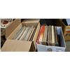 Image 1 : 2 BOXES OF RECORDS AND LED ZEPPELIN CD SET