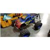 Image 2 : TRAXXAS RC GAS NITRO TRUCK WITH TOOLBOX OF CONTROLER AND PARTS
