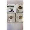 Image 2 : 7 CANADIAN SILVER DIMES 1919-1921, 1928-1931  .800-.925 SILVER