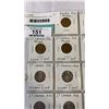 Image 2 : 19 CANADIAN WARTIME NICKELS - 1942 TOMBAC, 1943 VICTORY TOMBAC, 1944-1945 VICTORY