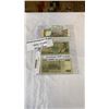 Image 1 : 1965 BAHAMAS $1 BILL AND 2 1970s TURKISH 50000 LIRA