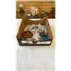 Image 1 : TRAY OF FOSSILS AND SEMI PRECIOUS STONES