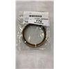 Image 2 : LOT OF GOLD PLATED JEWELLERY AND 3 STEEL BANGLES